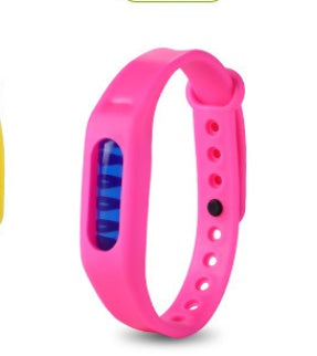 Plant Essential Oil Mosquito Repellent Silicone Bracelet