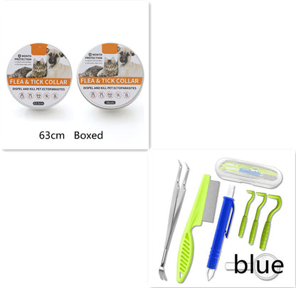 Silicone Pet Collar To Repel Insects Lice Mosquitoes
