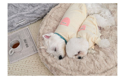 Little Rabbit Velvet Cloud Nest Deep Sleeping Dog