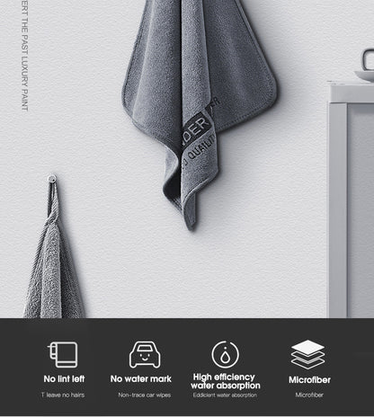 Supreme Microfiber Car Wash Towel - Double-Sided, Super Absorbent, No Shedding, Extra Thick for Professional-Grade Car Care