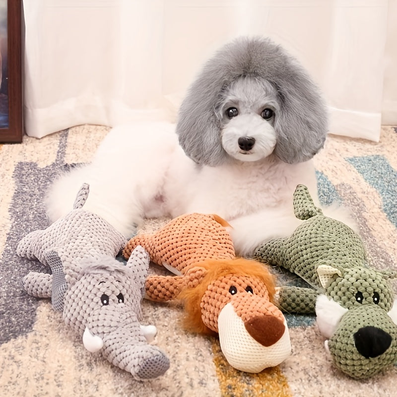 Tough & Durable Squeaky Dog Toys - Perfect For Small & Medium Chewers!