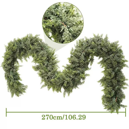 Christmas Holiday Simulation Soft Rubber Hand Feeling Cedar Table Decorative Ornament