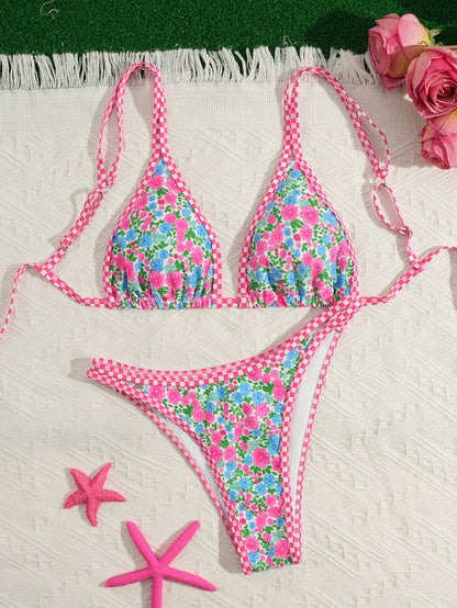 Printed Sexy Bikini Swimsuit For Women Bili