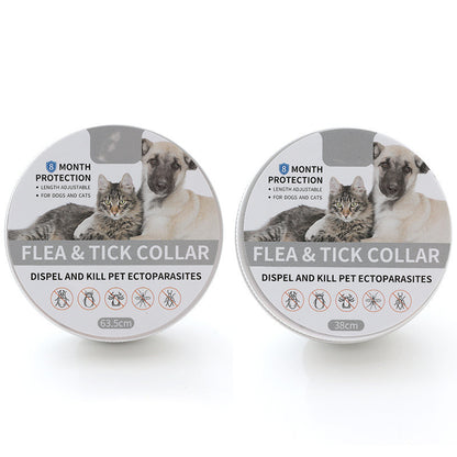 Silicone Pet Collar To Repel Insects Lice Mosquitoes