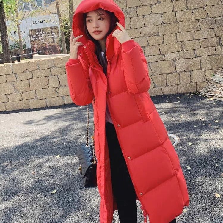 Off-season Down Jacket For Petite Women Long Style