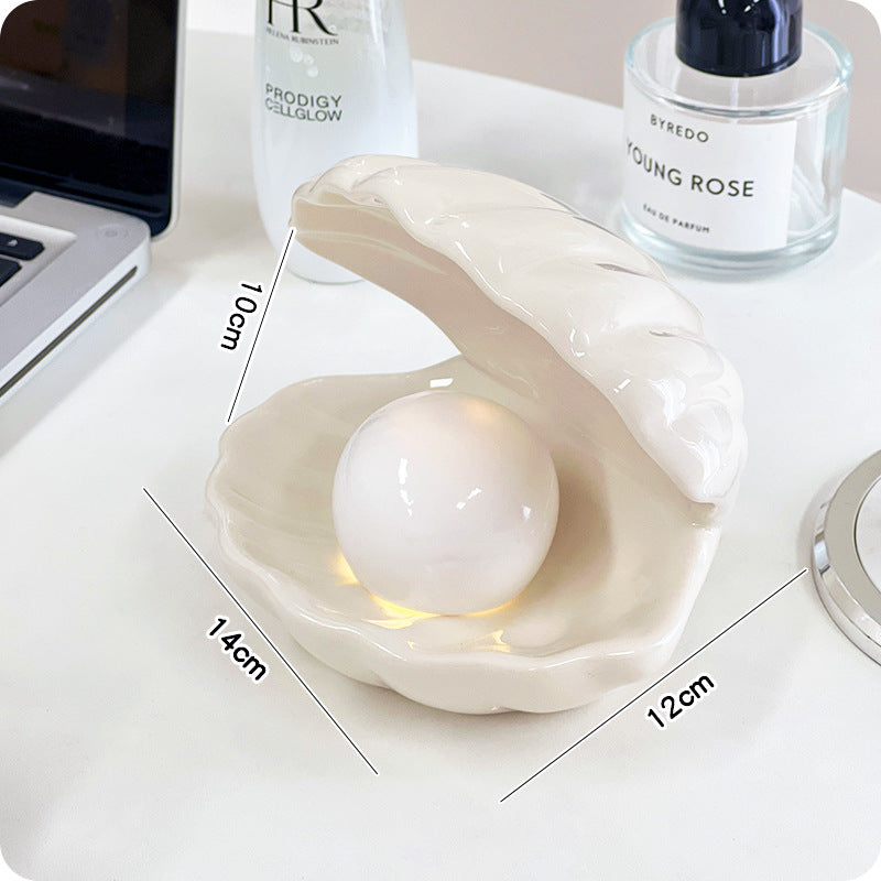 Cute Girl's Valentine's Day Birthday Gift Small Night Lamp Storage Box Tray