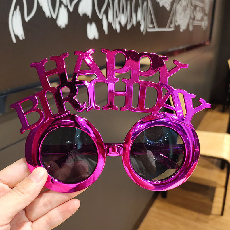 Funny glasses props for new year's day party party