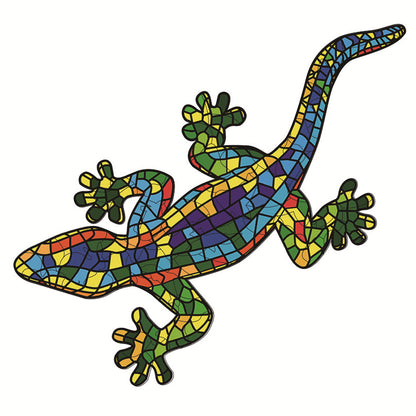 Each Piece Is Animal Shaped Christmas Gift Colorful Elephant Turtle Wooden Jigsaw Puzzles