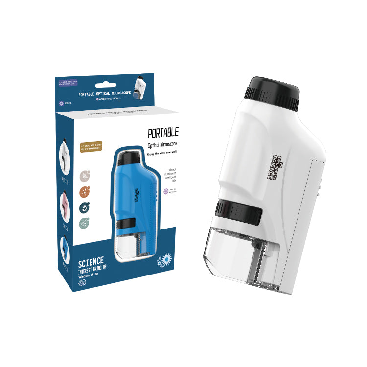 Children's Portable Optical Handheld Microscope Toy Mini Creature