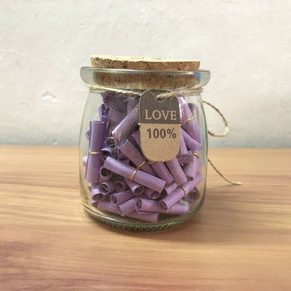 Wishing Bottle Love Letter Paper Wish Scroll Valentine's Day Graduation Gift Love Letter Capsules Diy Children's Day Teacher
