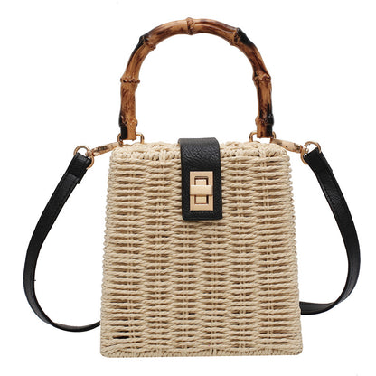 Ladies One Shoulder Crossbody Holiday Beach Bag