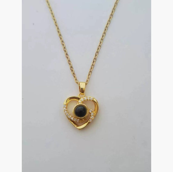 Letter Projection Mother's Day Love Gift Necklace