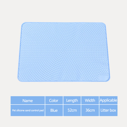 The Toilet Prevents The Cat From Rubbing Against The Foot Pad