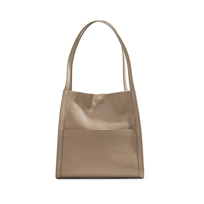 Cowhide Tote Large Capacity Shoulder Bag