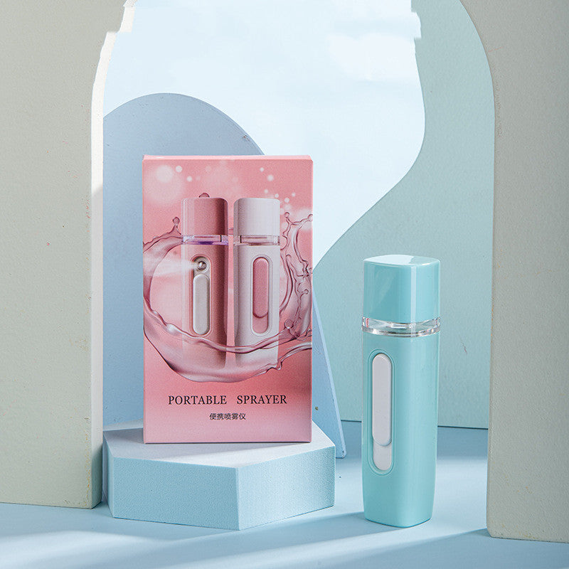 Wiederaufladbares Wasserauffüllgerät für Zuhause: Dampf-Gesichtsspray