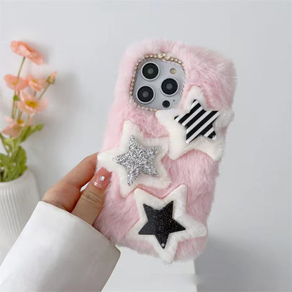 Cute Plush Star Charm - Decorative Accessories for Hair, Shoes & Phone Cases