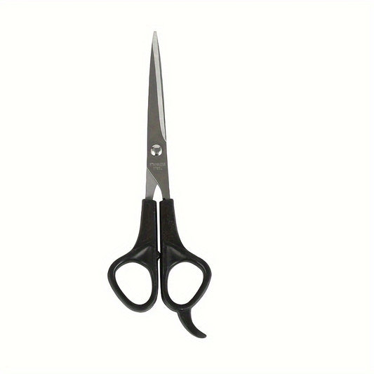 1pc Professional Hair Cutting Scissors - Thinning Shears For Barbers And Salons - Durable And Sharp For Precise Cuts