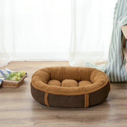 Removable and washable all-season universal oval pet nest