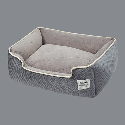 Thickened Winter Warmth Detachable And Washable Dog And Cat Litter