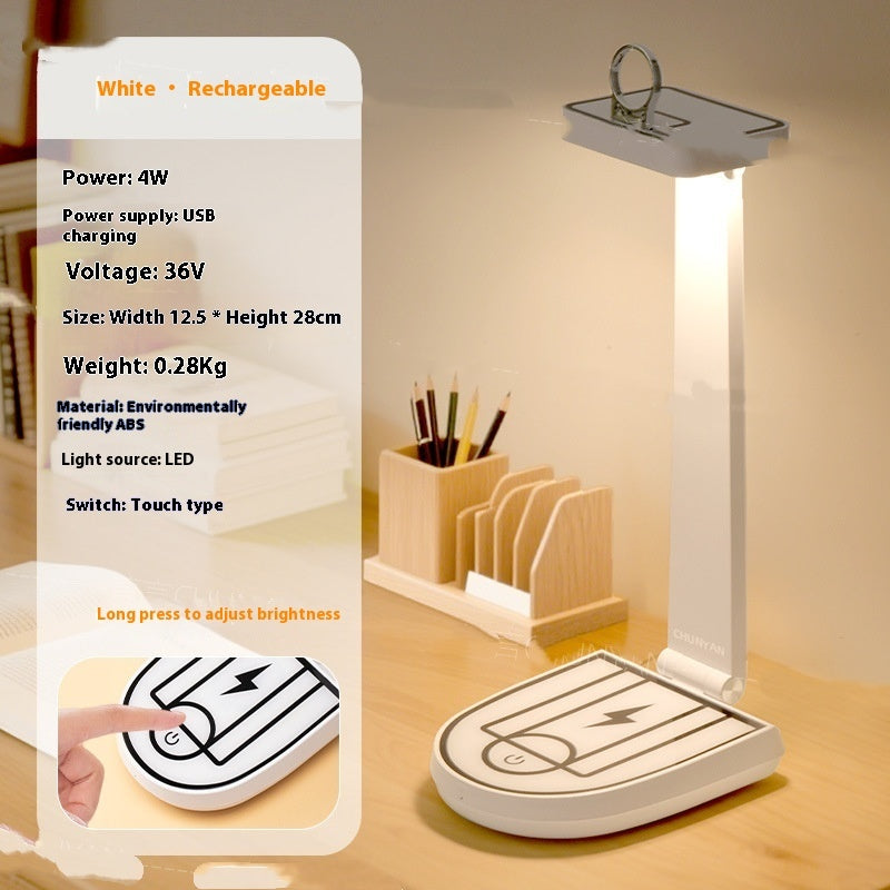 LED-Tischleuchte mit Basketballkorb und kabelloser Ladefunktion – Kreative Schreibtischleuchte