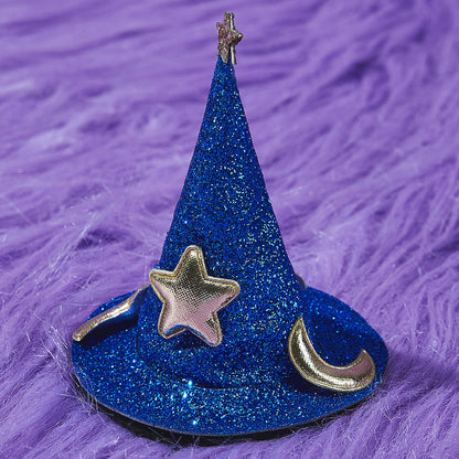 Halloween Hairpin Christmas Hat Witch Hat Dog Headdress Hat
