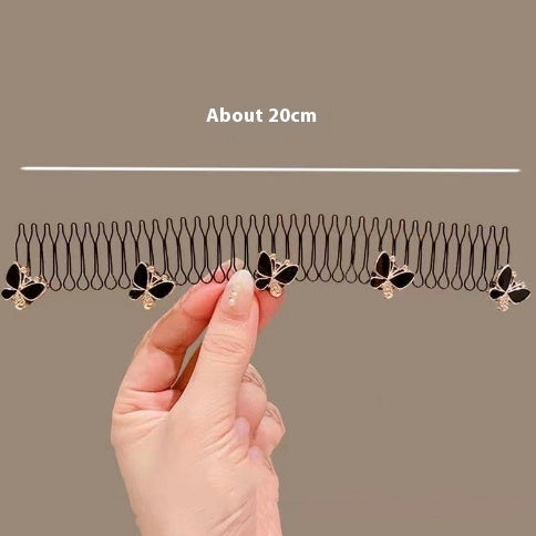 Back Head Invisible Inverted Hair Comb Forehead Hair Band