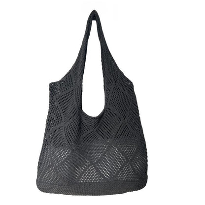 Women's Fashion Hollowed-out Shoulder Woven Bag