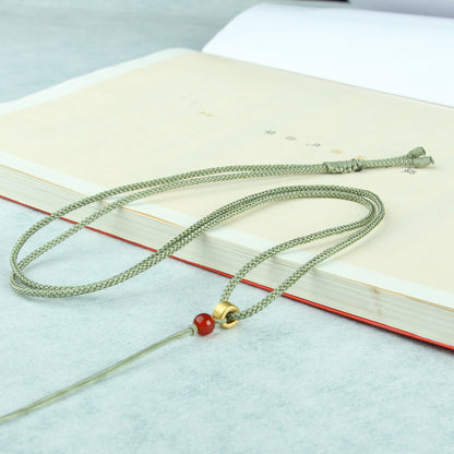 Braided Multicolor Neck Cord