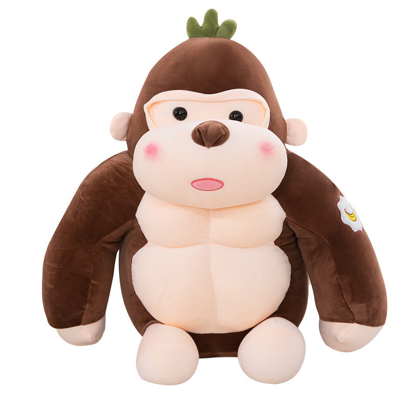 Black King Kong Cute Creative Gorilla Plush Toy