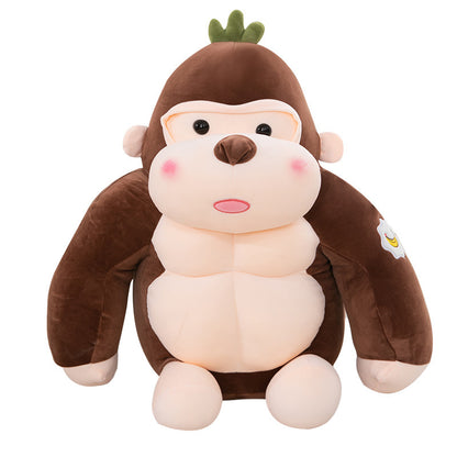 Black King Kong Cute Creative Gorilla Plush Toy