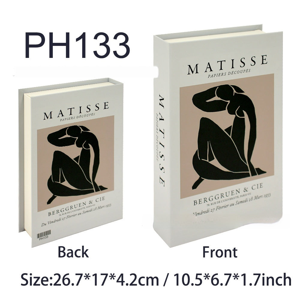 Fashion Simple Style Prop Books Fake Book Magazine Ornaments