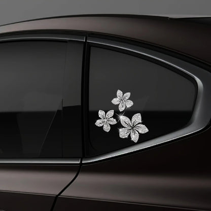 Cartoon Shiny African Woman Automobile Sticker