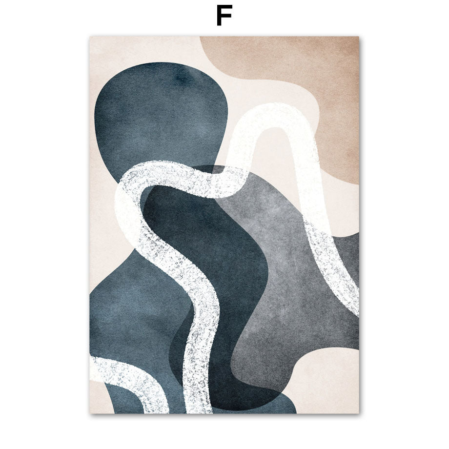 Living Room Decorated Canvas Painting