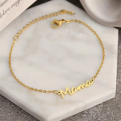 Letter Bracelet Fashion Mother's Day Gift