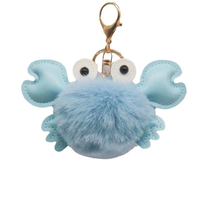 Cartoon Cute Crab Keychain Pendant