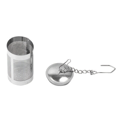 Stainless Steel Tea Filter with Hook - Keep Your Tea Leaves from Leaking and Your Cup Clean
