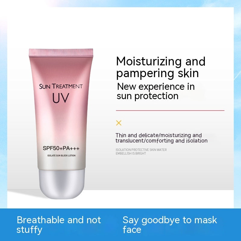 Sonnenschutzmittel mit Lichtschutzfaktor 50, UV-Schutz, Sommer