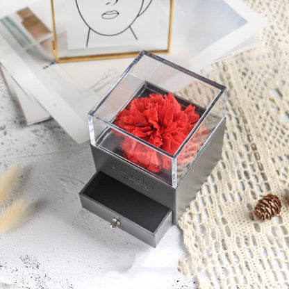 Eve Valentine's Day Eternal Flowers Gift Box Ornaments