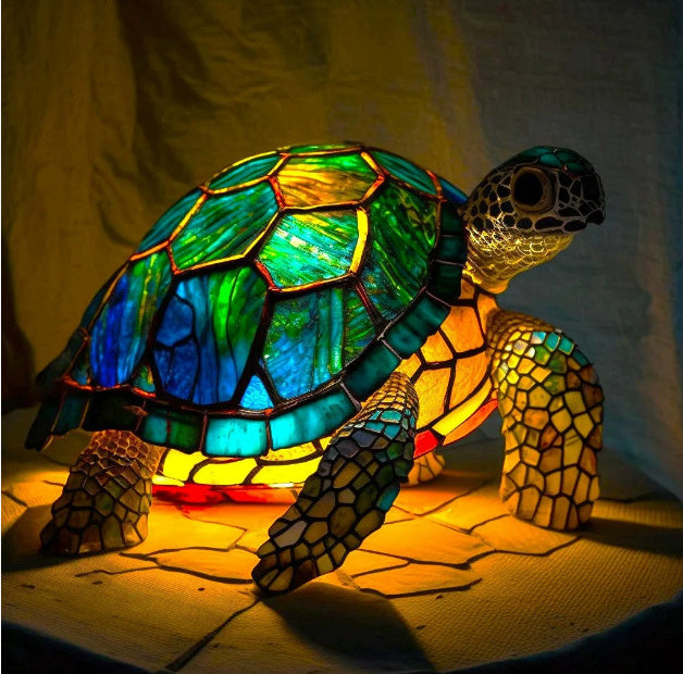 LED Small Night Lamp Art Animal Statue Creative Home Desktop Decoration