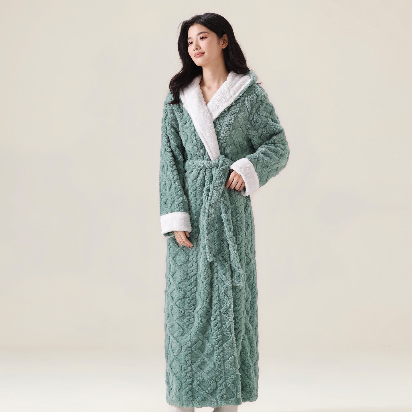 Robe Female Winter Lovers Thickened