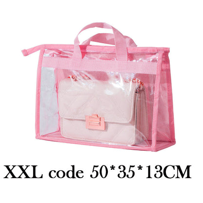 Bag Dust Bag Wardrobe Hanging Bag Storage Bag Pvc Transparent Waterproof Leather Bag Protection Storage Hanging Bag