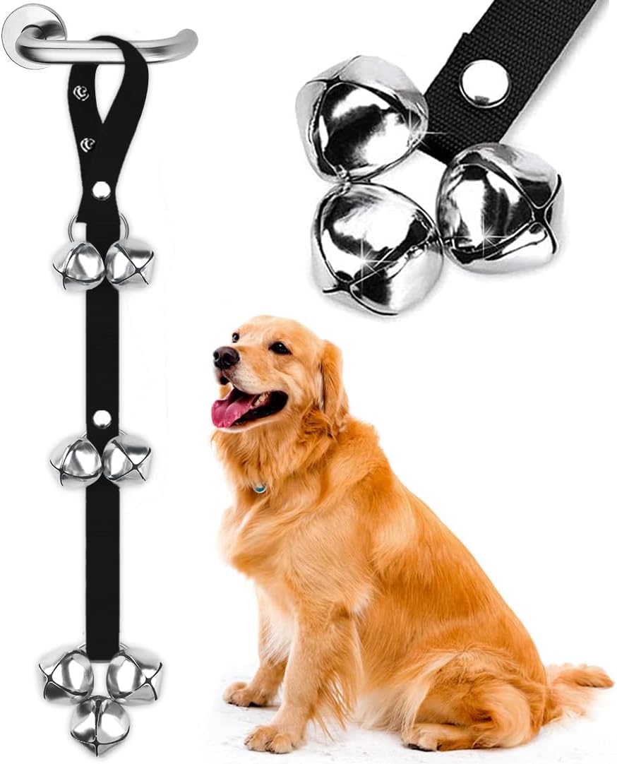 Dog Doorbell Premium Training Potty Premium Dog Bell Adjustable Doorbell Dog Bell Potty For Easy Training Of Your Puppy 7 Extra Large Louder 1.4 Doorbells