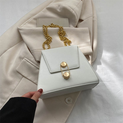 Simple Retro Ins Western Style Women's Bag Korean Style Personalized Ins Chain Messenger Bag
