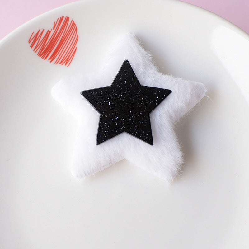 Cute Plush Star Charm - Decorative Accessories for Hair, Shoes & Phone Cases