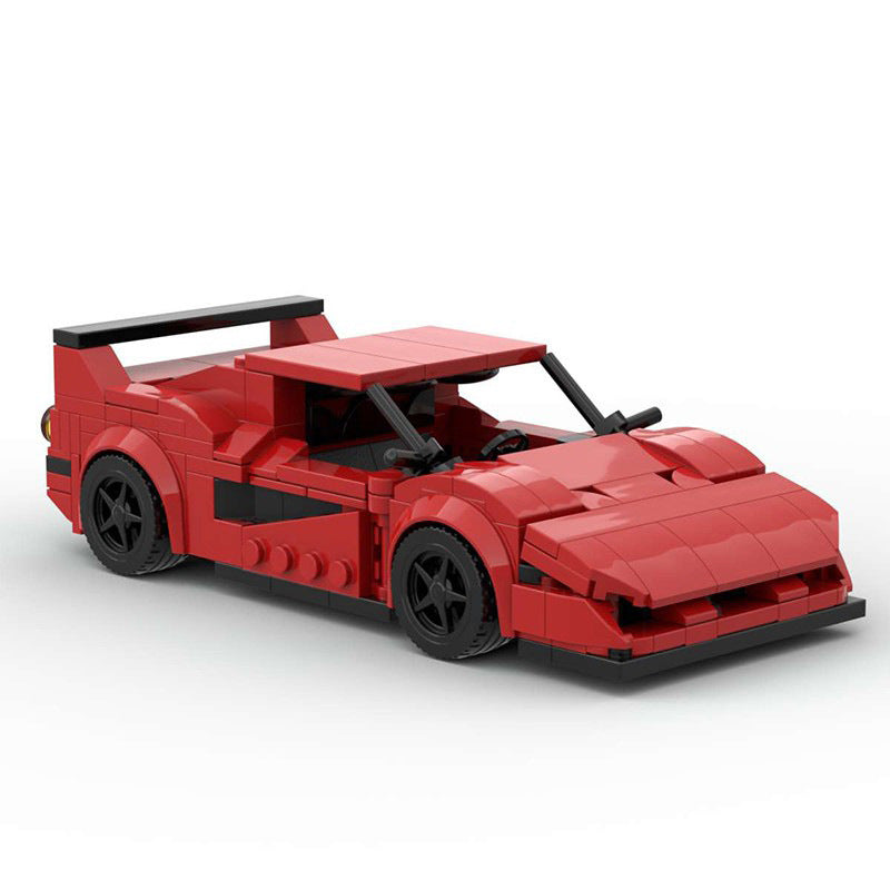 Building Blocks Toy Car Assembly Model
