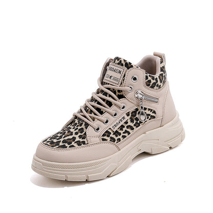 Spring And Autumn Platform Casual Skateboard Shoes Women