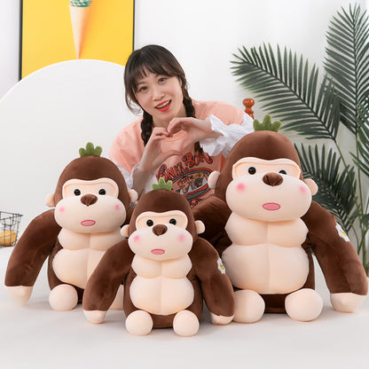 Black King Kong Cute Creative Gorilla Plush Toy