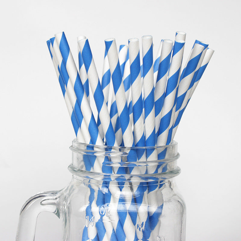 Disposable paper straws