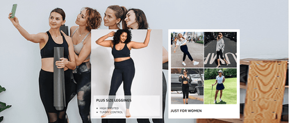 Plus Size High Waist Solid Color Stretchy Leggings, Women's Plus High Stretch Yoga Leggings, Sports Pants Spring/Autumn