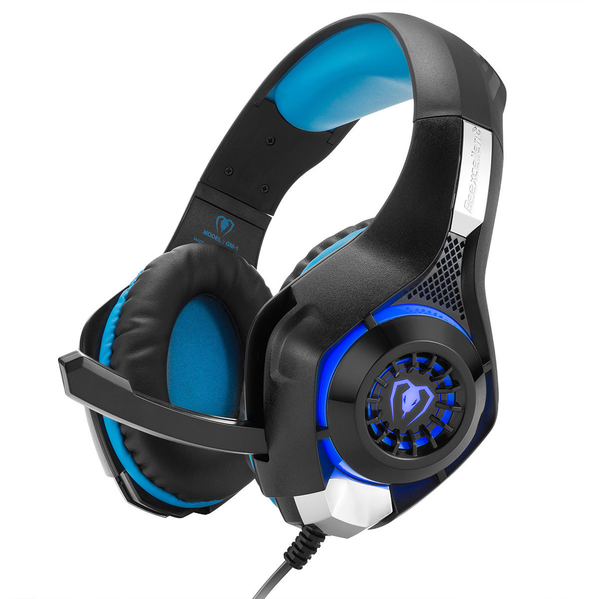 Beexcellent GM-1 Pro Gaming Headset with Mic - PS4, Xbox One, PC, Laptop - LED Stereo Headphones